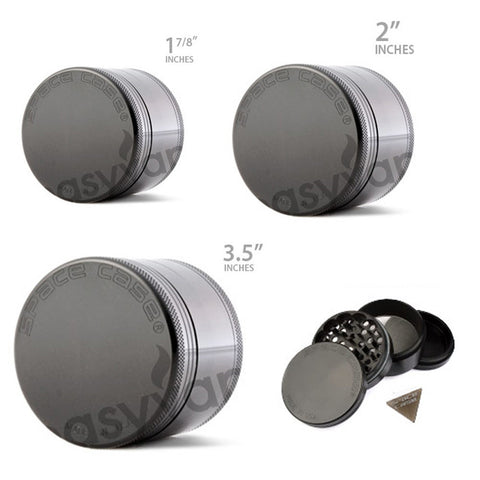 Space Case 4 Piece Titanium Grinder choose Small, Medium or Large