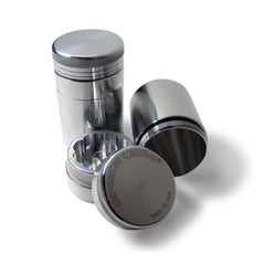 Space Case Scout 3 Piece Grinder with Storage Container choose Small or Medium