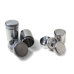 Space Case Scout 3 Piece Grinder with Storage Container choose Small or Medium